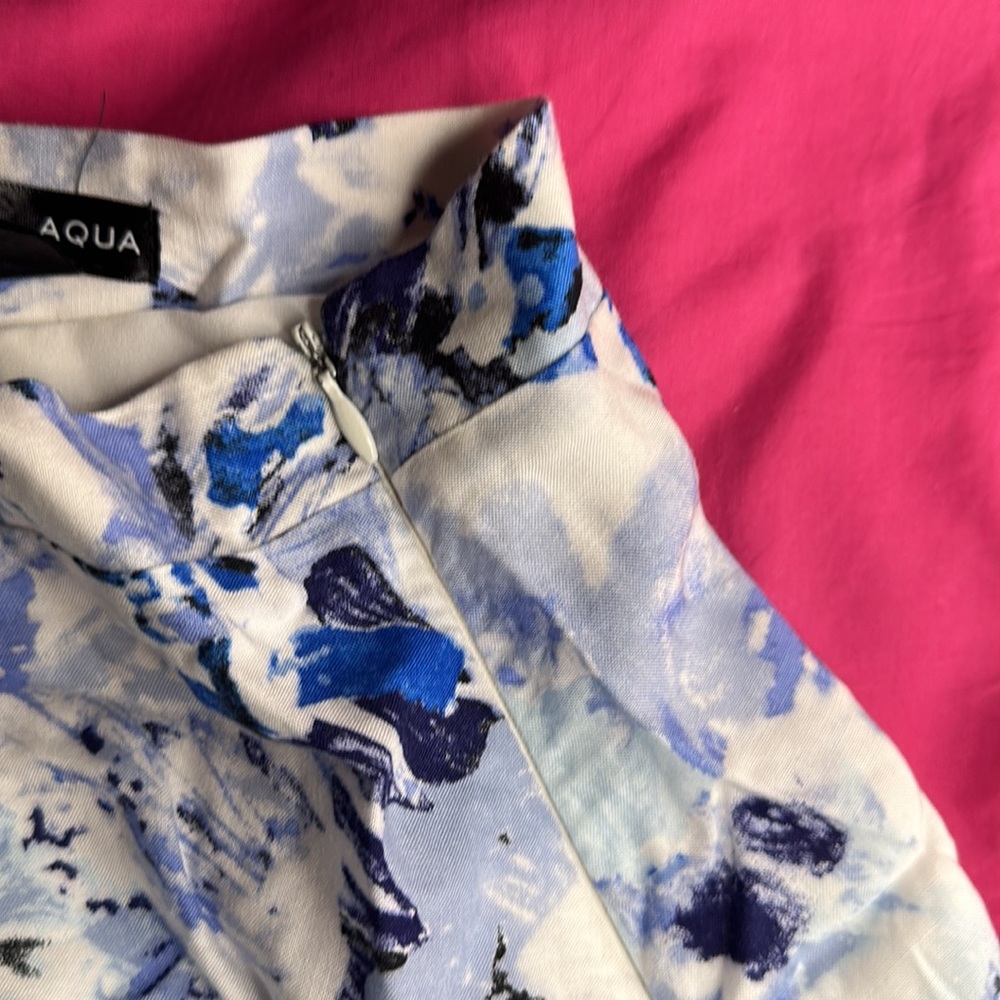 Blue Patterned Shorts - Picture 4 of 6